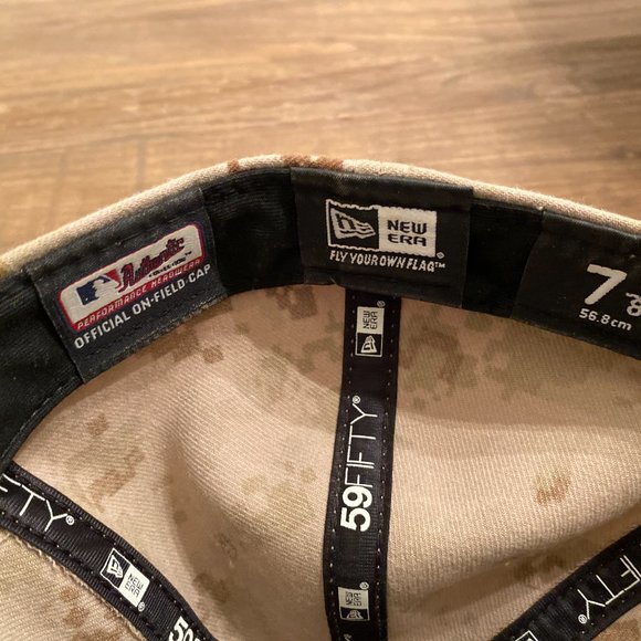 Texas Rangers Baseball New Era 59Fifty Digital Camo Fitted Cap Hat Men's 7 1/8 - Picture 3 of 3